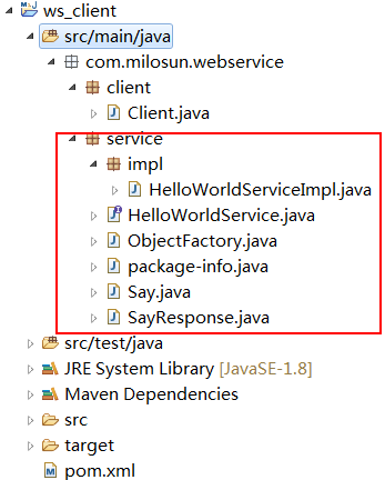 webservicejava客户端javawebservice调用方式